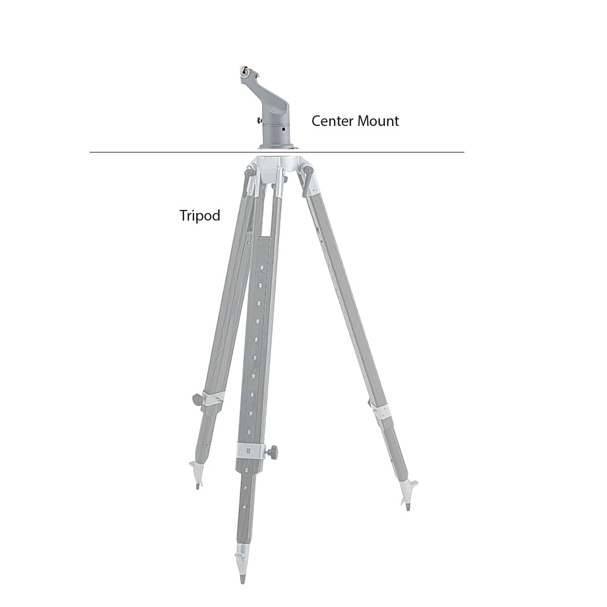 Monture centrale Kowa BL8J-MT pour HIGHLANDER — photo fabricant