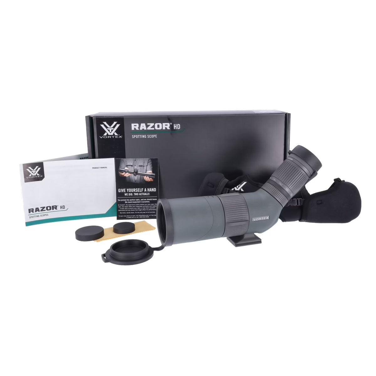 Telescopio terrestre Vortex Razor HD 13-39x56 - En ángulo