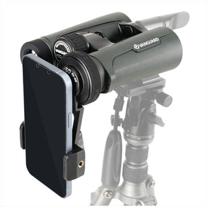prismáticos VEO HD IV 10X42 + Arnés Veo Optic Guard + Kit Digiscopía Pack Vanguard 