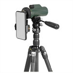 Adaptador universal de digiscopía para smartphone/óptica con mando a distancia bluetooth 