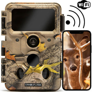 Cámara de caza Camuflaje EZ60 Wi-Fi - Envío a smartphone 