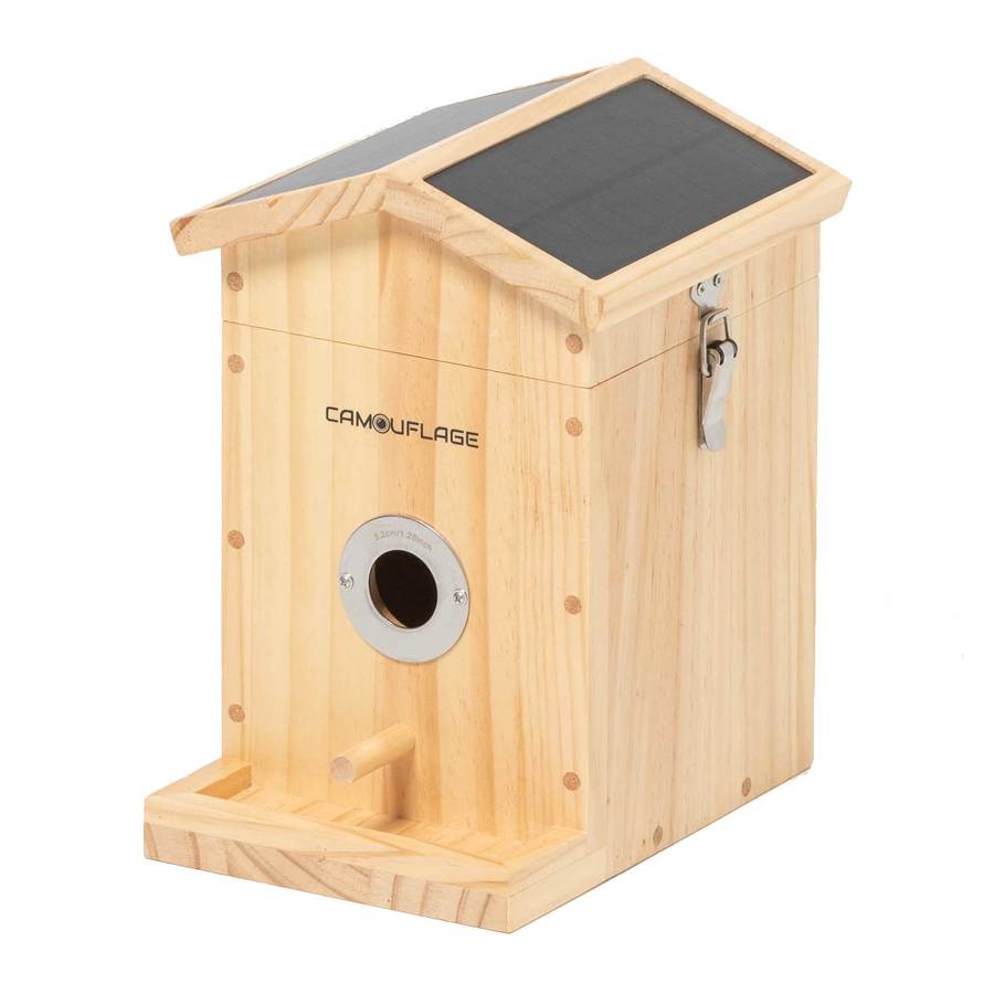 Caja nido para aves conectada con detección de especies por IA EZ-NestEye 
