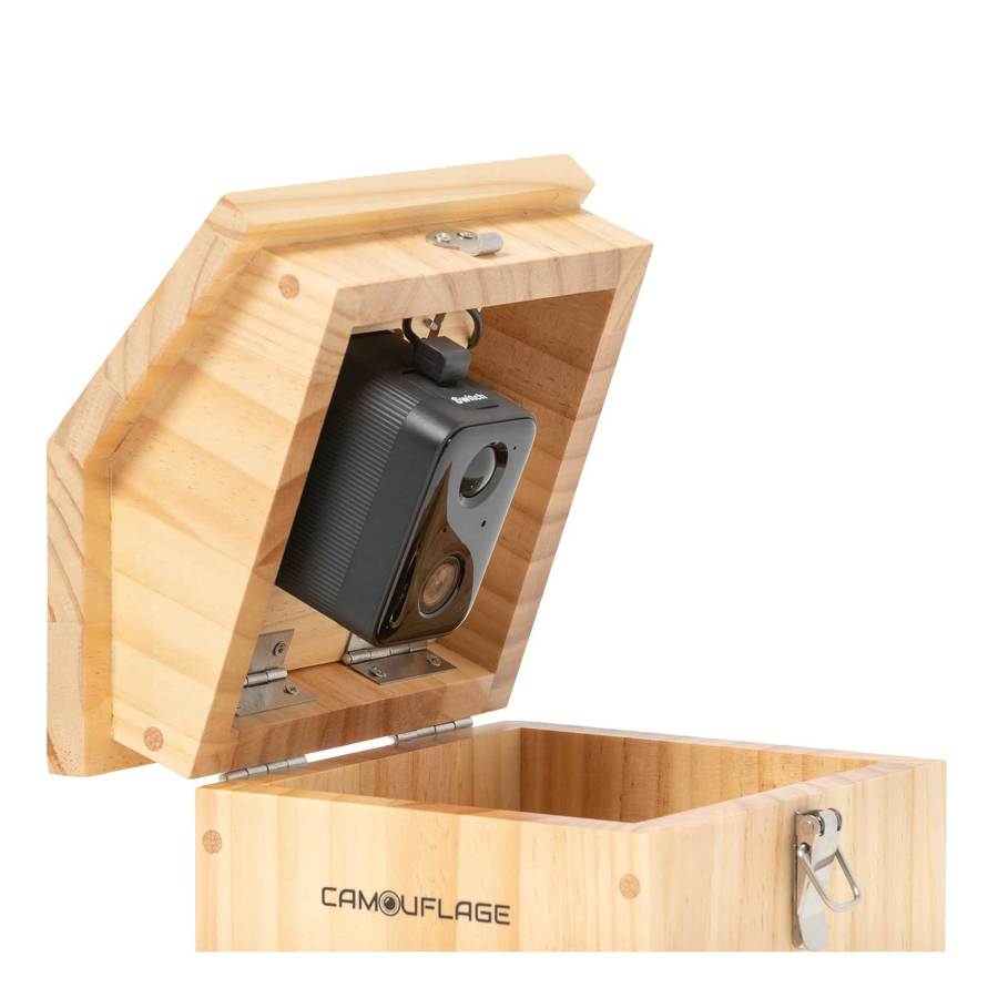 Caja nido para aves conectada con detección de especies por IA EZ-NestEye 