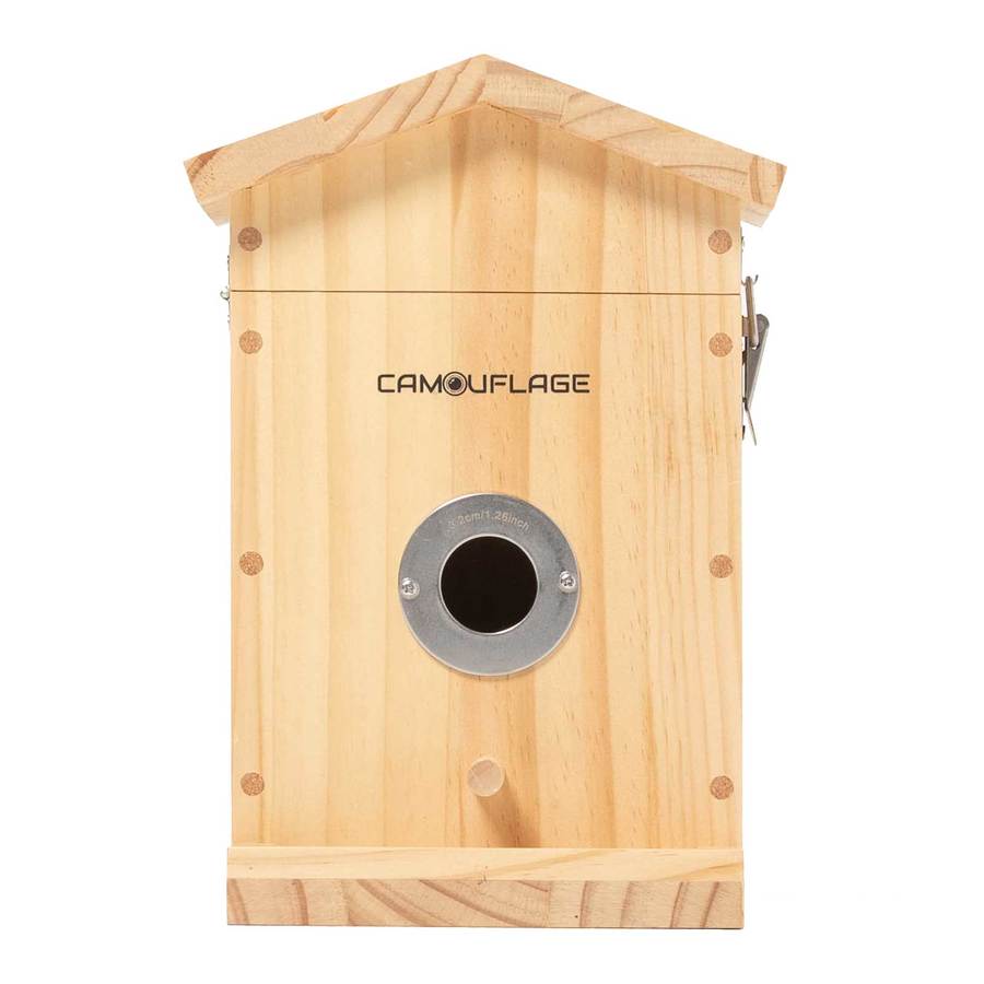 Caja nido para aves conectada con detección de especies por IA EZ-NestEye 