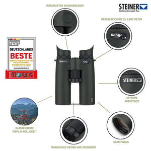 prismáticos Steiner Ranger LRF 10X42 