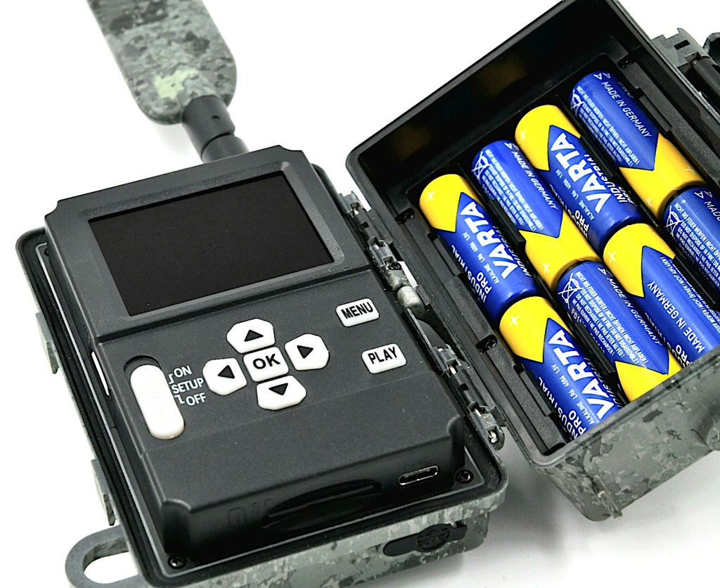 Cámara trampa fotográfica ZEISS Secacam 5 conectada 