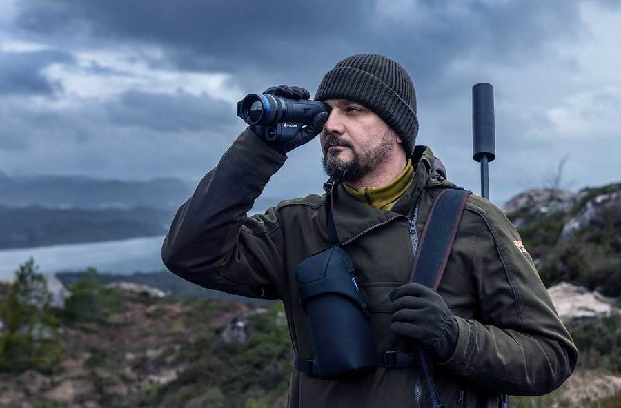 Monocular PULSAR de imagen térmica TELOS LRF XL50 con telémetro integrado 