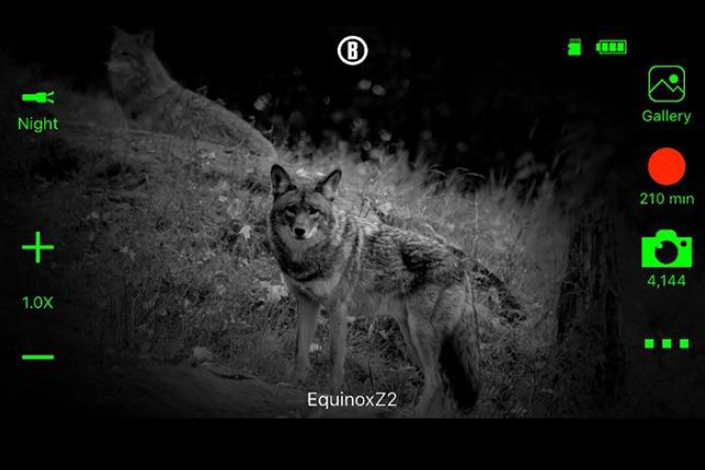 Monocular Bushnell de visión nocturna Equinox Z2 6X50 MM wifi 