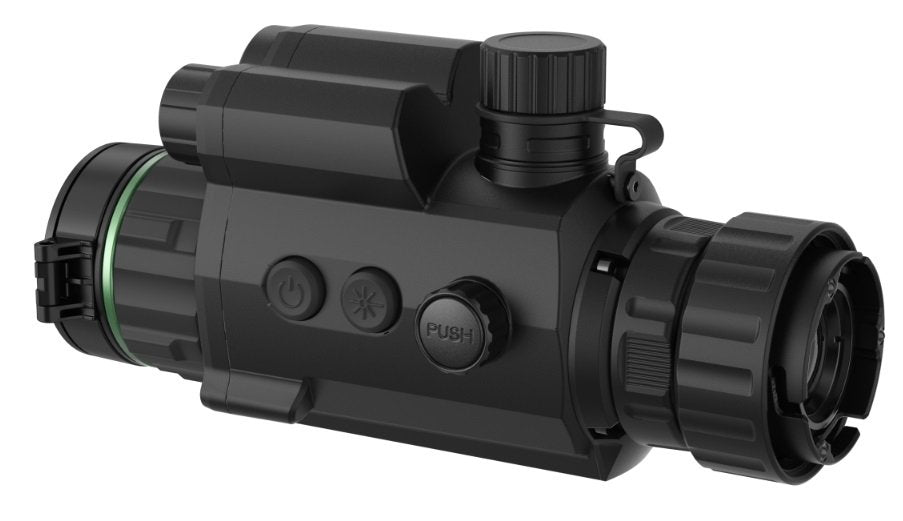 Clip-on HIKMICRO de intensificación de luz Cheetah con telémetro láser CL 32 