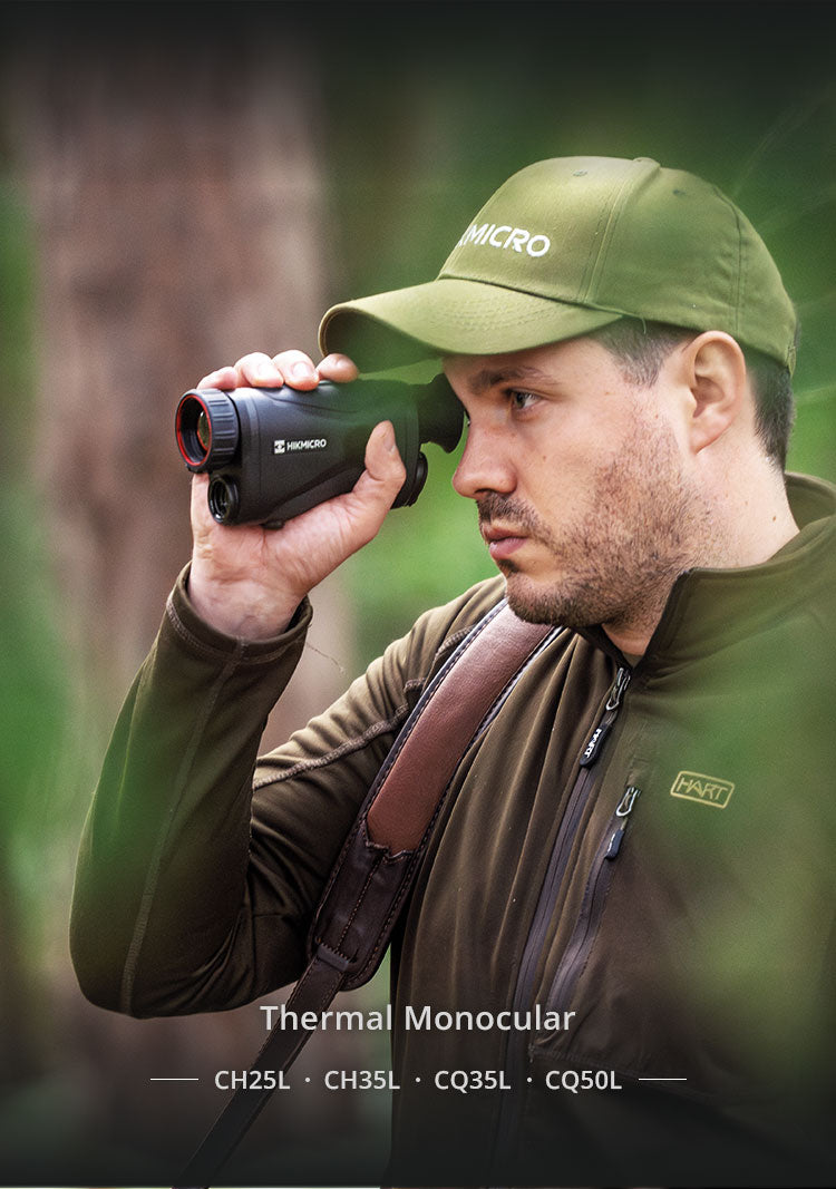 Monocular de visión térmica Hikmicro CONDOR CH35L con telémetro láser 