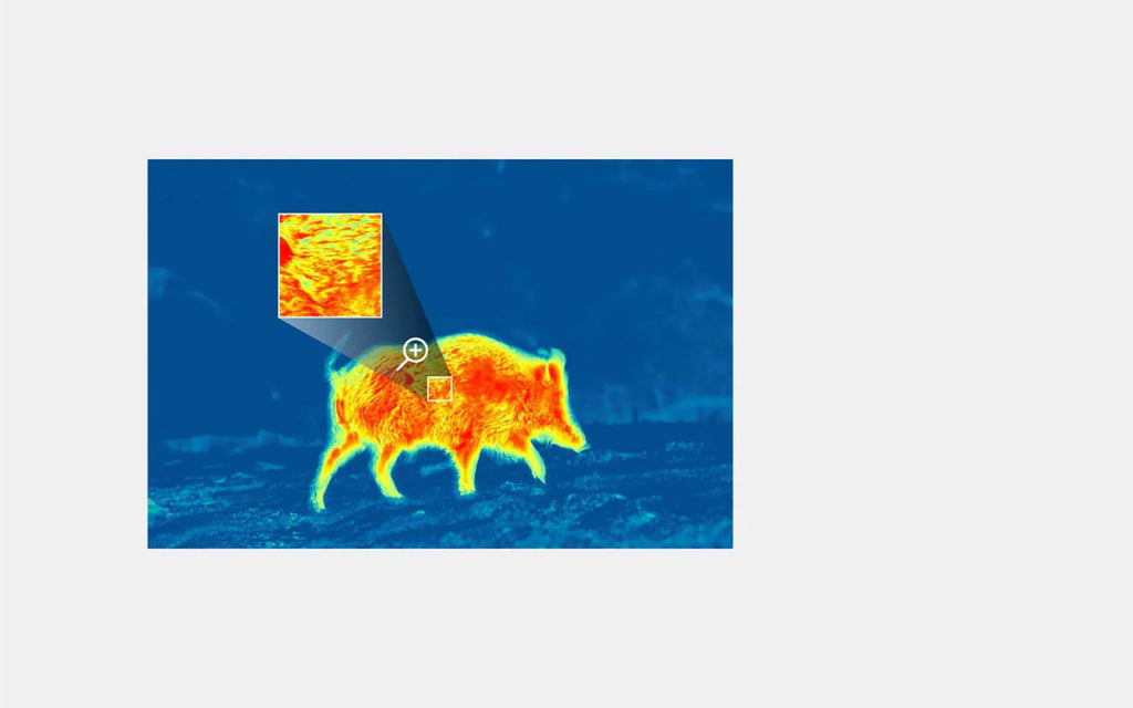 Prismáticos Pulsar de imagen térmica Merger LRF XP35 