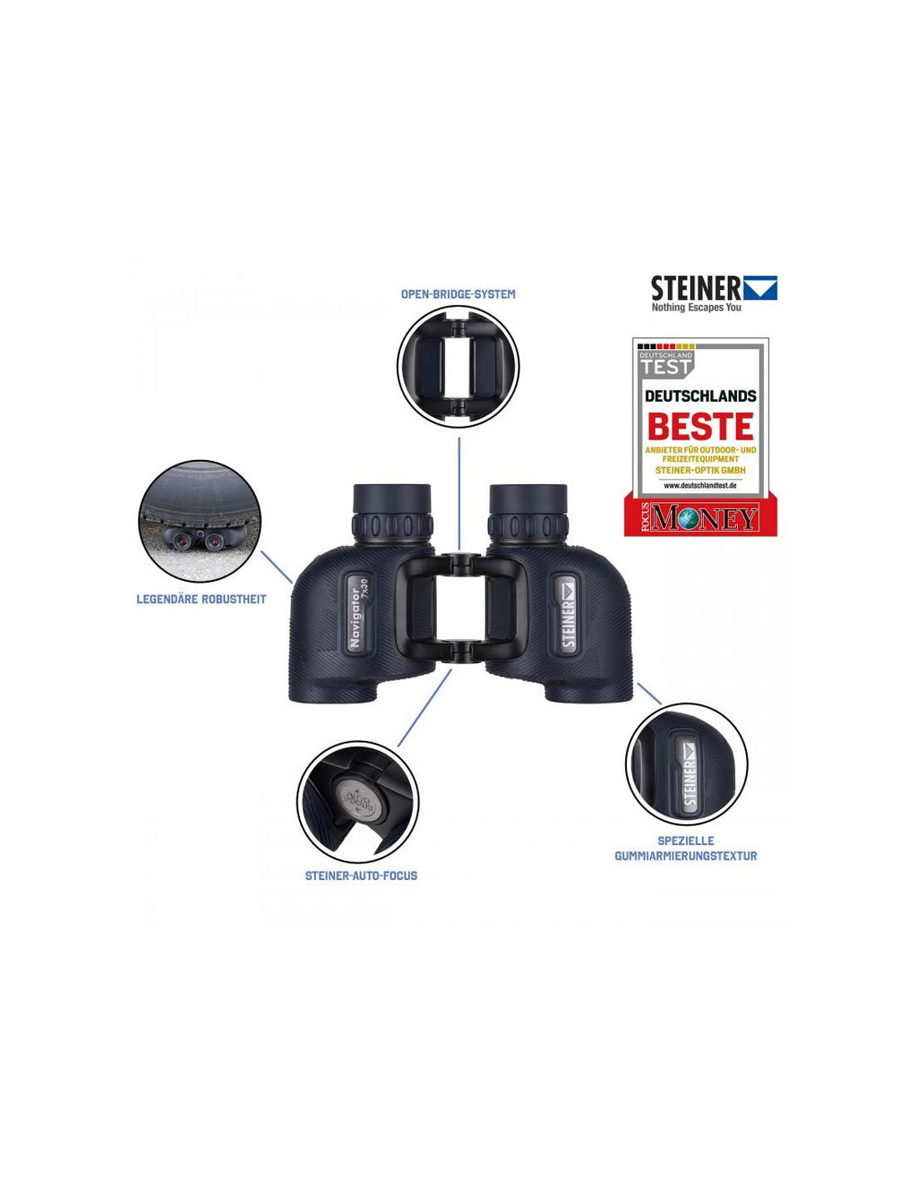 prismáticos Steiner Marine Navigator Pro 7X30 