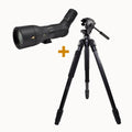 Telescopios terrestres Kite Optics KSP 80 HD 25-50X80 + Trípode Ardea CF con rótula Manfrotto 128 RC 