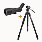 Telescopios terrestres Kite Optics KSP 80 HD 25-50X80 + Trípode Ardea CF con rótula Manfrotto 128 RC 