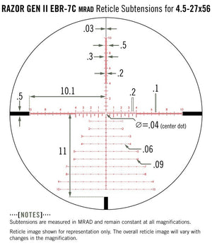 Telescopio Vortex Optics Razor 4.5-27x56 Gen II 