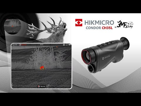 Monocular de visión térmica Hikmicro CONDOR CH35L con telémetro láser 