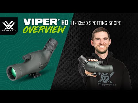 Telescopio terrestre Vortex Viper HD 11-33x50 acodado 