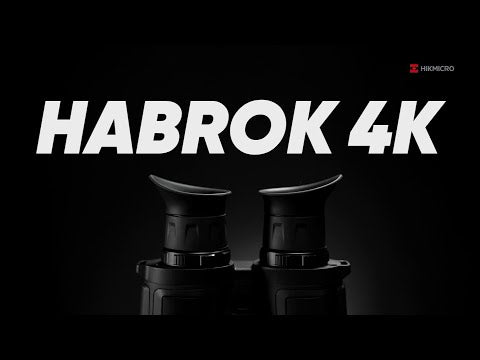 prismáticos con imagen térmica y nocturna HikMicro HABROK 4K HE25 LN 