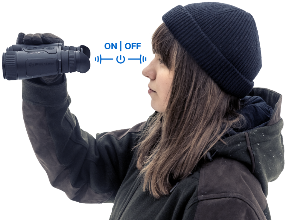 prismáticos Pulsar de imagen térmica MERGER LRF XQ35 