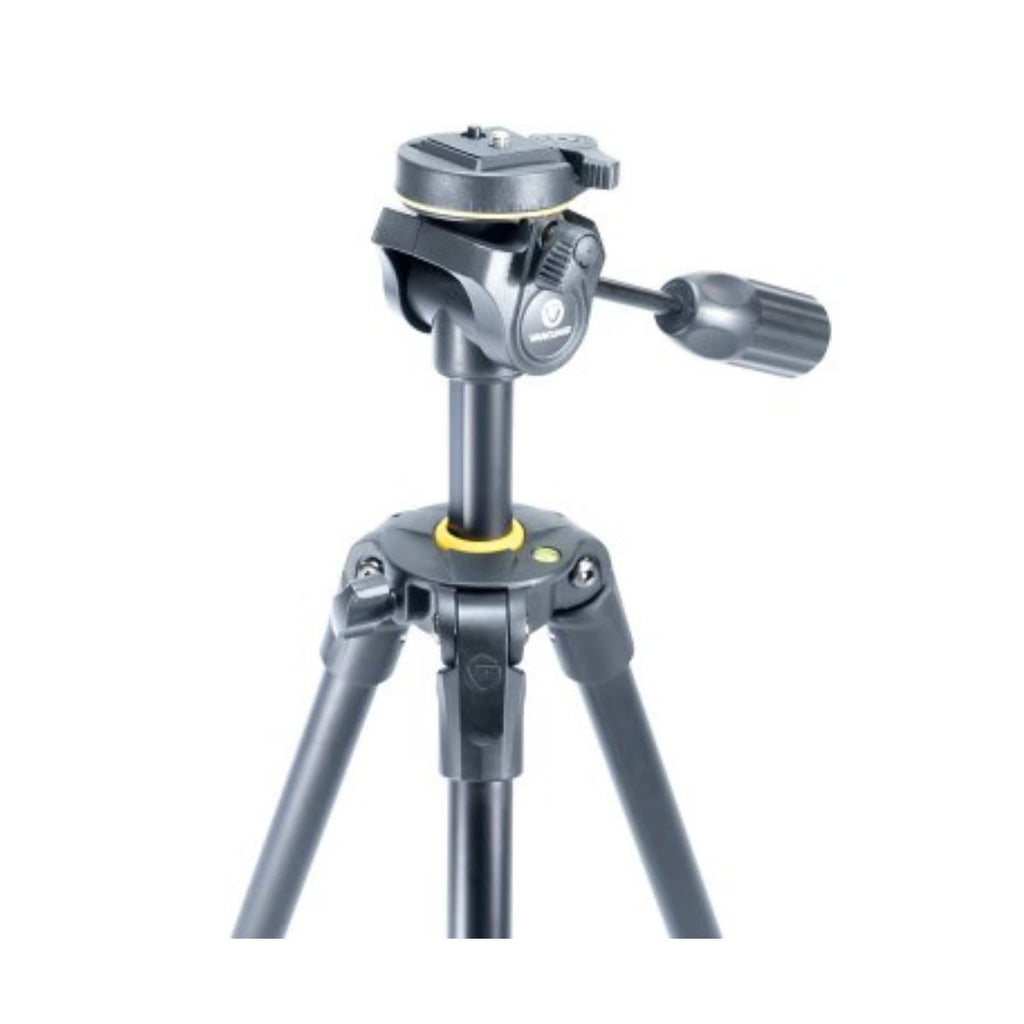 Trípode de aluminio Vesta 233AP con rótula panorámica PH-23 especial para telescopios terrestres 