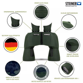 Prismáticos Steiner Nighthunter 8x56