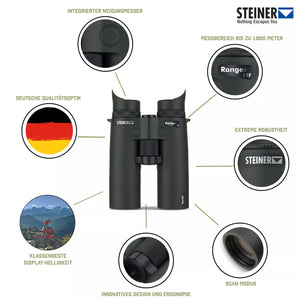 prismáticos Steiner Ranger LRF 10x42 Telémetro integrado 